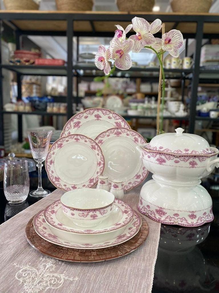 Royal Yemek Takımı Ambrossia Pink 73 Prç