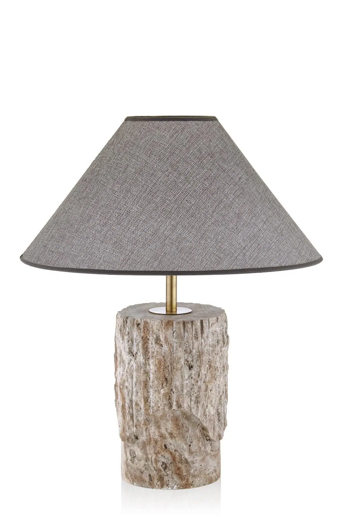 EVZA TRAVERTEN DEKORATİF ABAJUR 35*37*45 CM