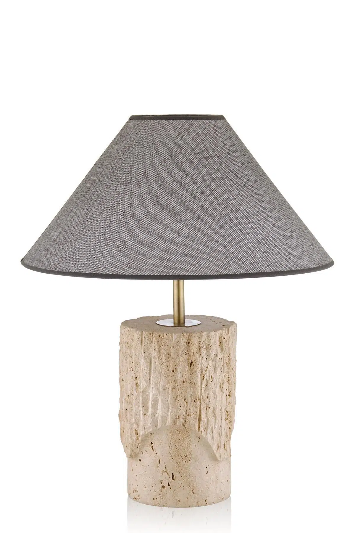 EVZA TRAVERTEN DEKORATİF ABAJUR 35*33*45 CM