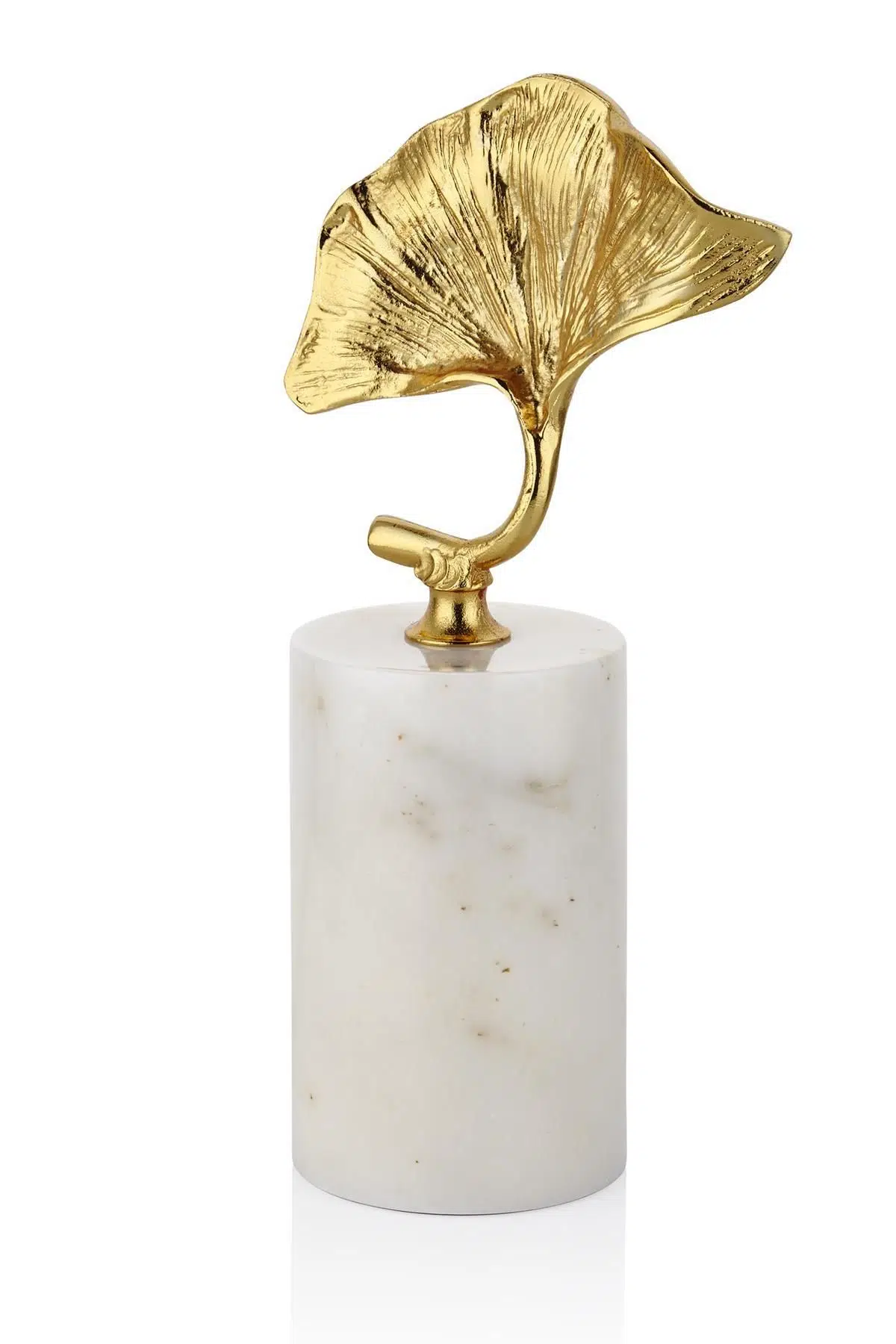Evza Mermer Kaideli Dekoratif Gingko 9*15*29 Cm