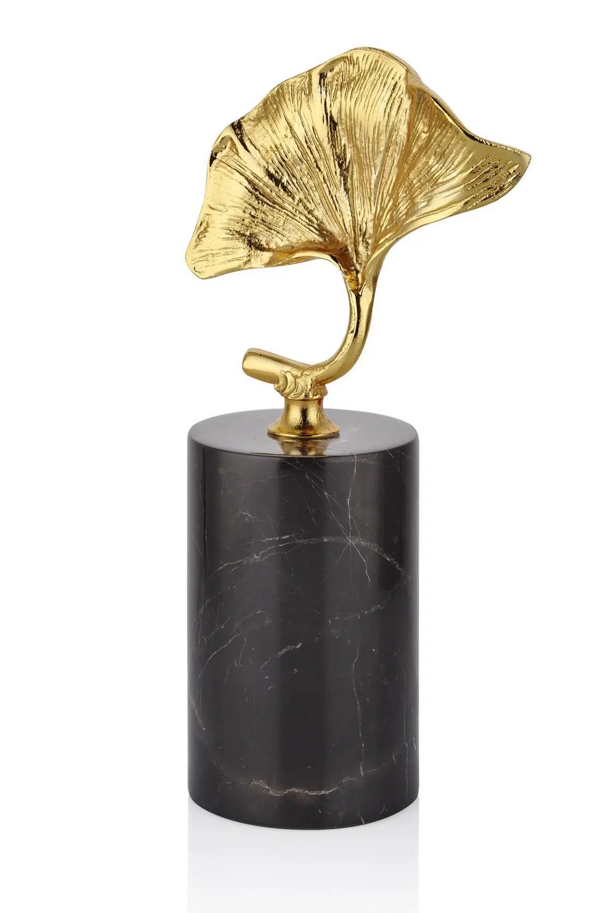 Evza Mermer Kaideli Dekoratif Gingko 9*15*29 Cm