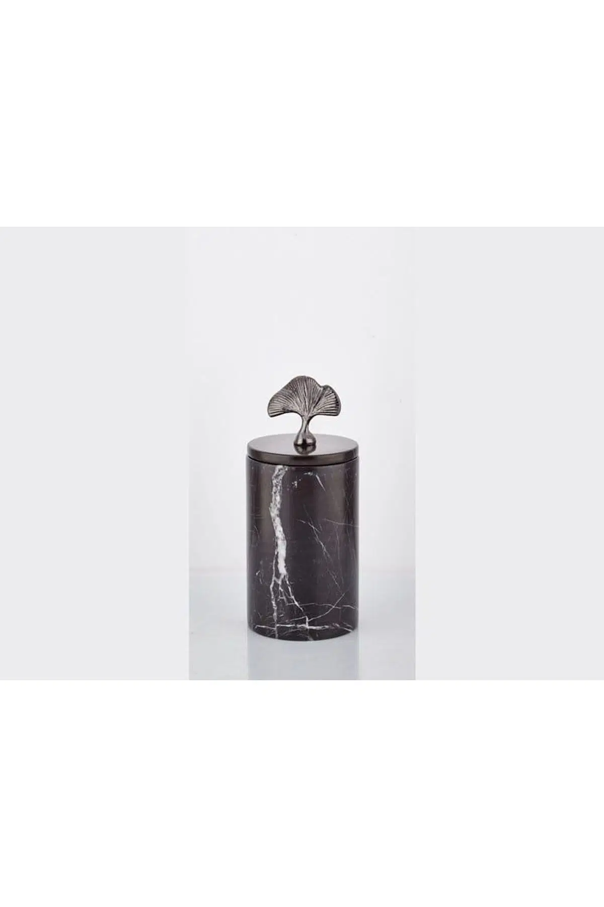 Evza Mermer Kaideli Dekor Kutu Gingko 9*9*20 Cm
