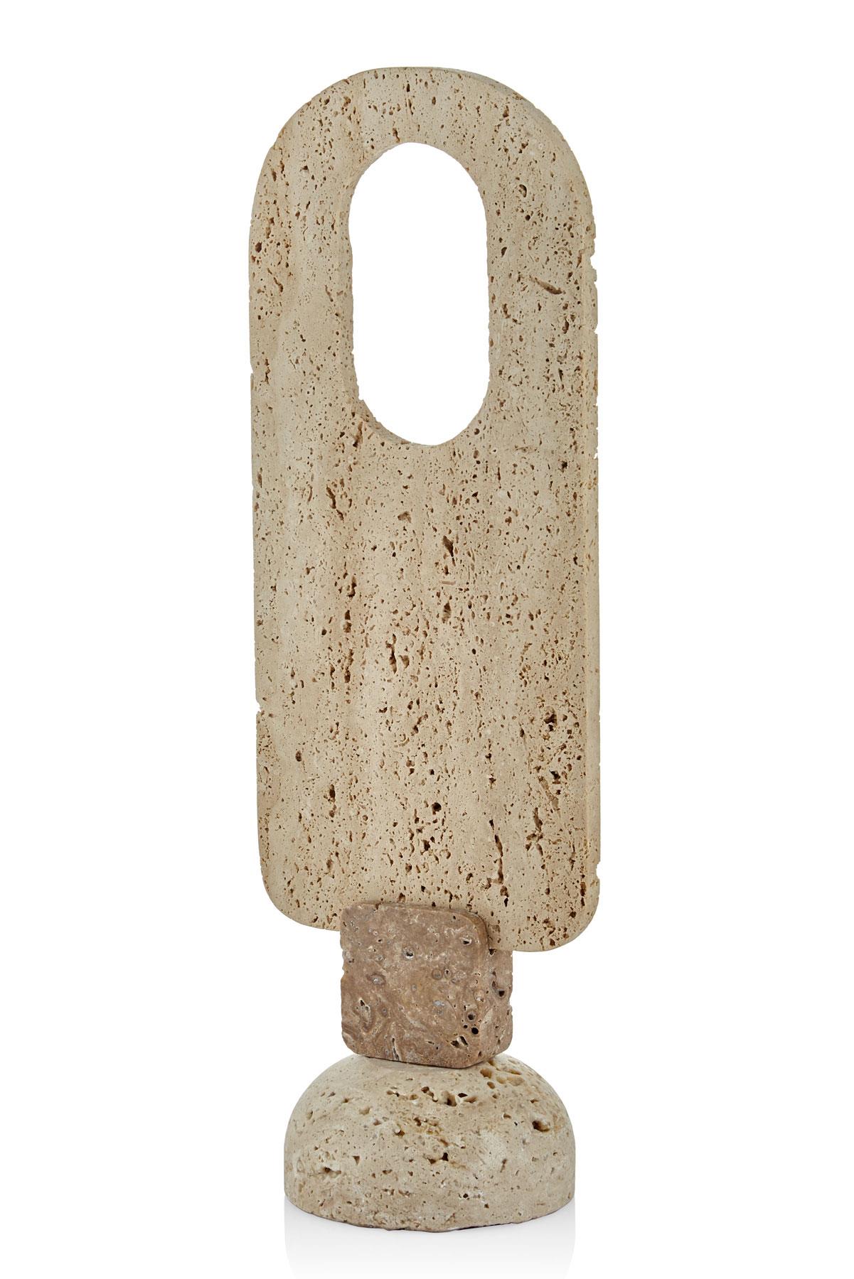 Evza Mermer Roma Model A Traverten 12*15*47 Cm