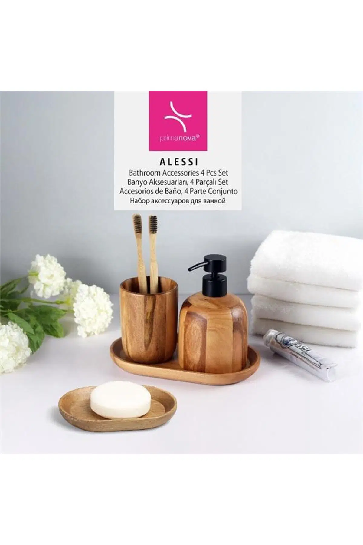 ALESSİ BANYO SETİ 4 PARÇA