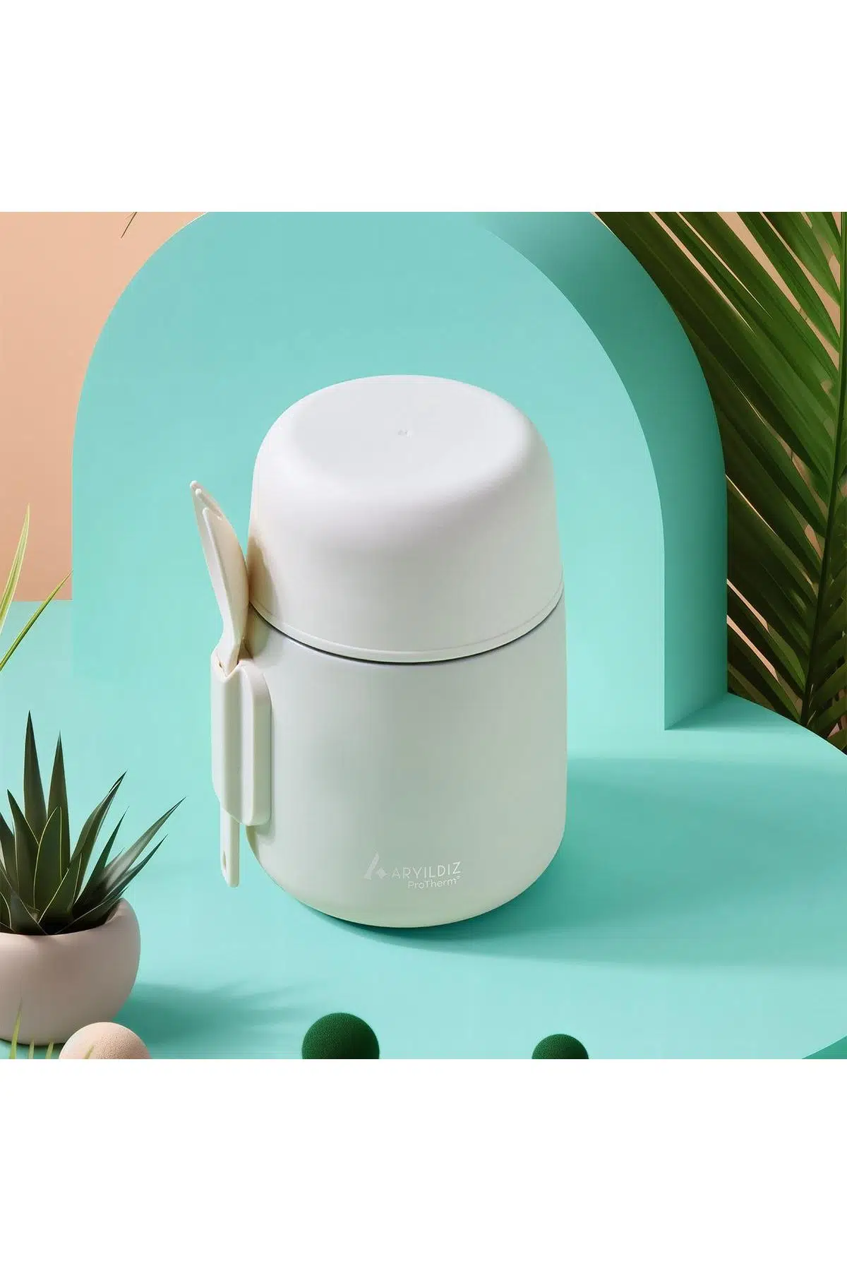 Aryıldız Duo Soup Mug Krem 500Ml