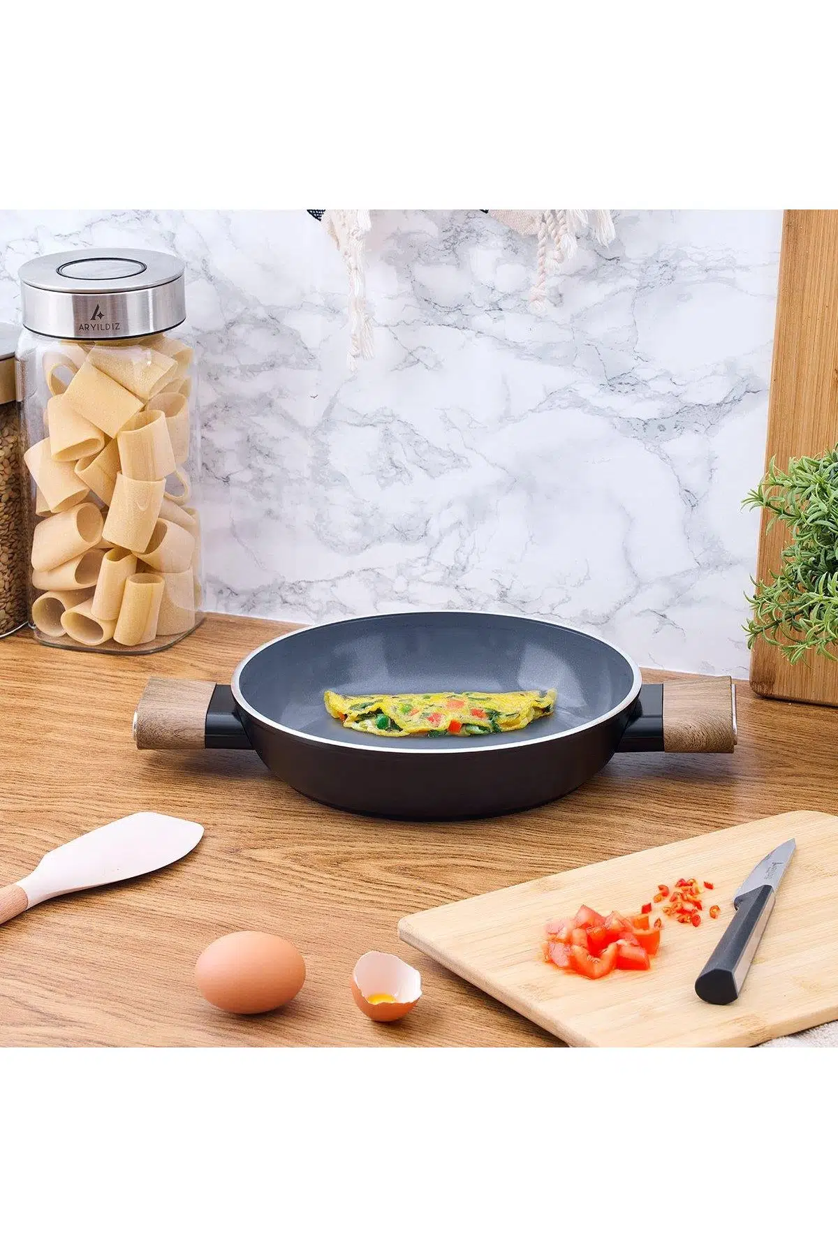 Aryıldız Eco Seramik 22 Cm Sahan