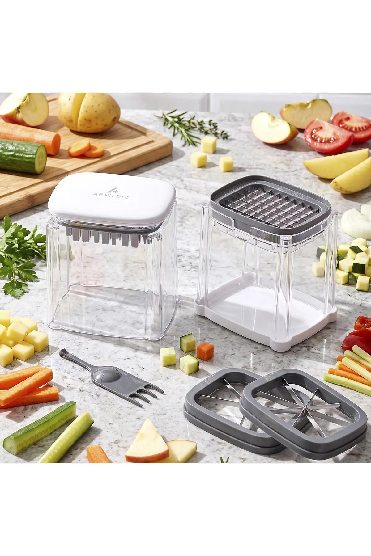 Aryıldız Procut 3IN1 Doğrayıcı Set 6 Parça