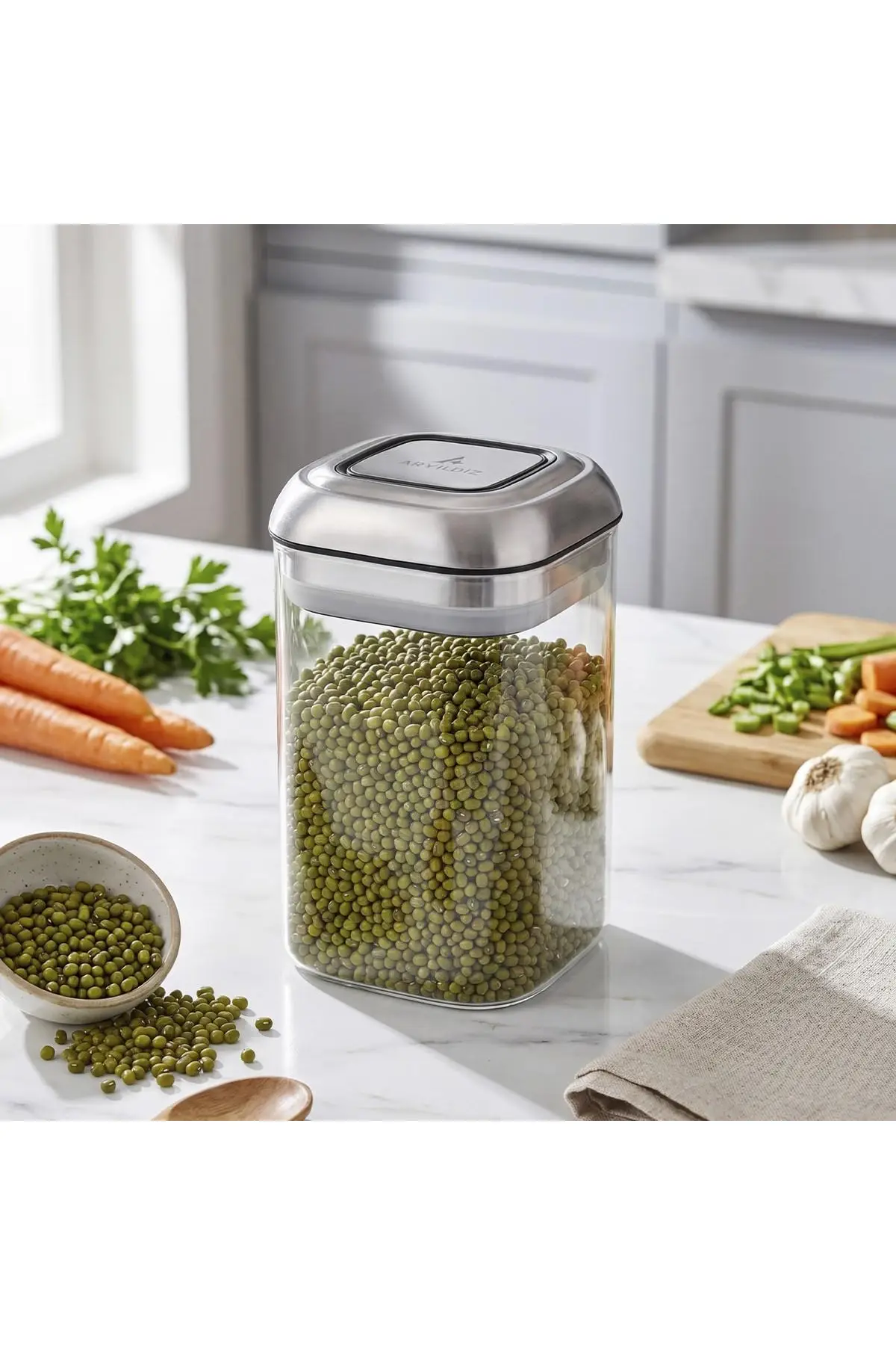 Aryıldız Steel Saklama Kabı 800 Ml