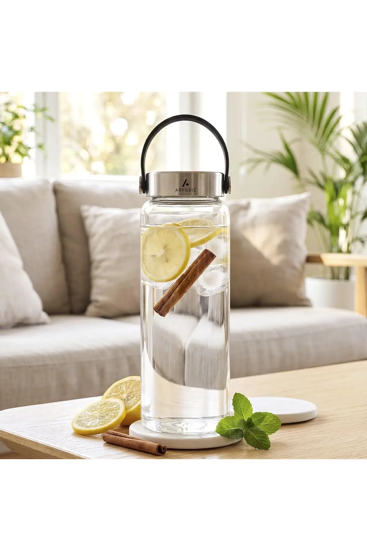 Aryıldız Steel Taşınabilir Şişe 850 Ml