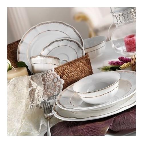 Aryıldız Yemek Tk Bone Porselen 84 Prç 30041