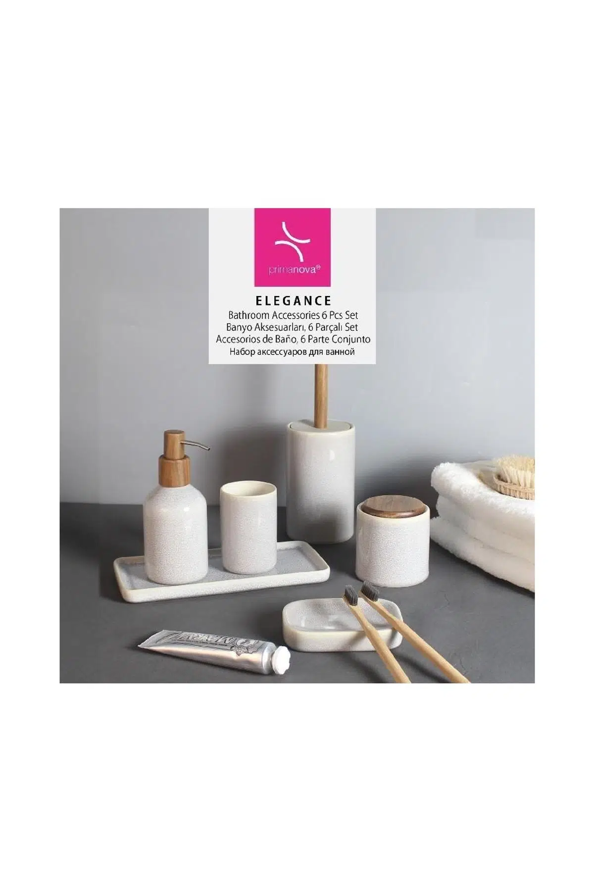 ELEGANCE BANYO SETİ 6 PARÇA