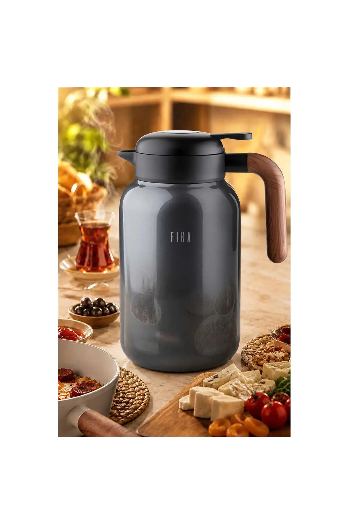 Fika Paeta Termos 2000ML Antrasit