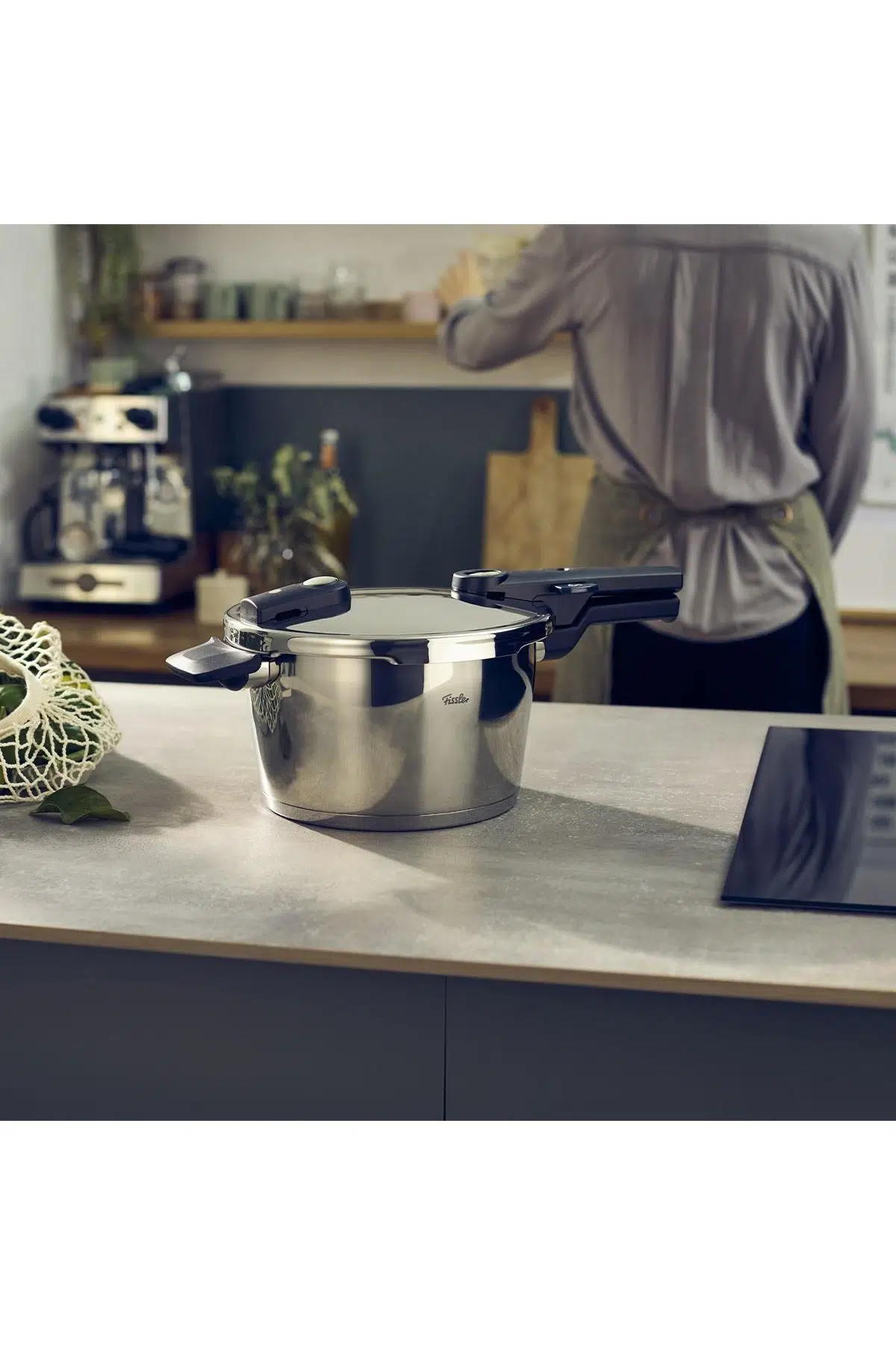 FISSLER Vitaquick ELEMENTAL DÜDÜKLÜ TENCERE 4.5 LT