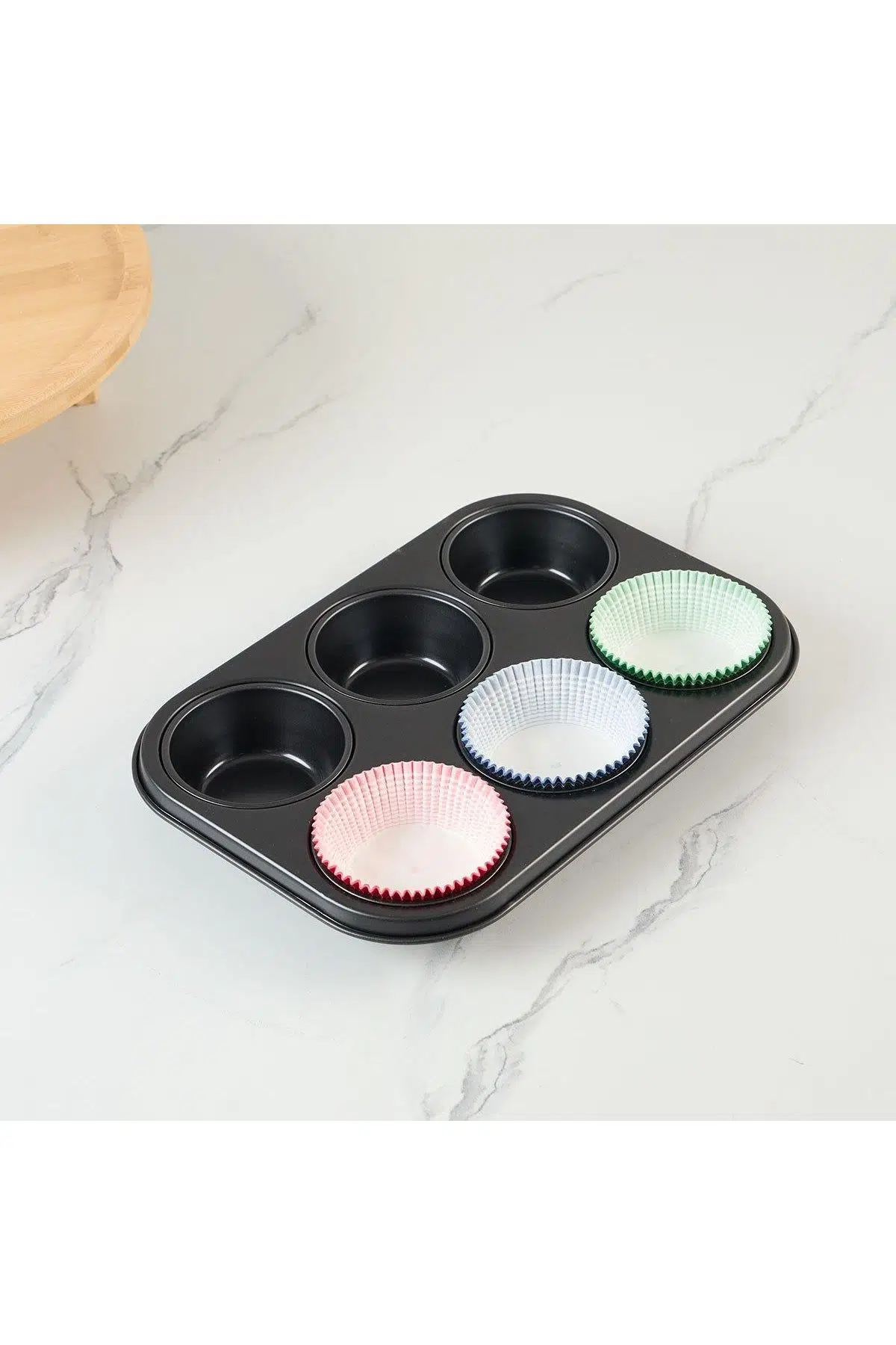 Guardini Gardenia Muffin Kalıbı 6li Kağıtlı 27x18.5cm