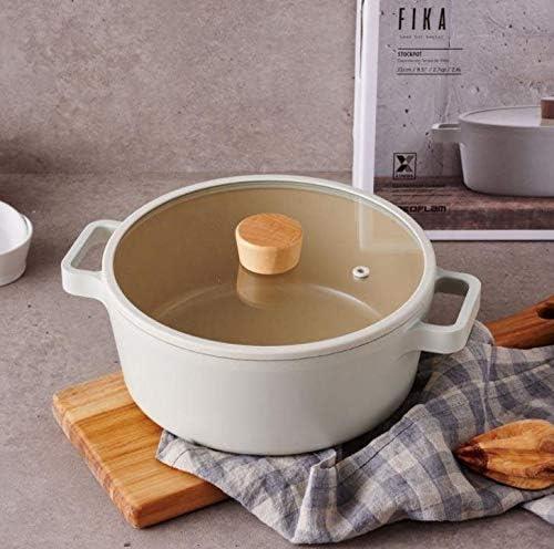 Neoflam FİKA ALÜMİNYUM DÖKÜM TENCERE 24 CM BEJ
