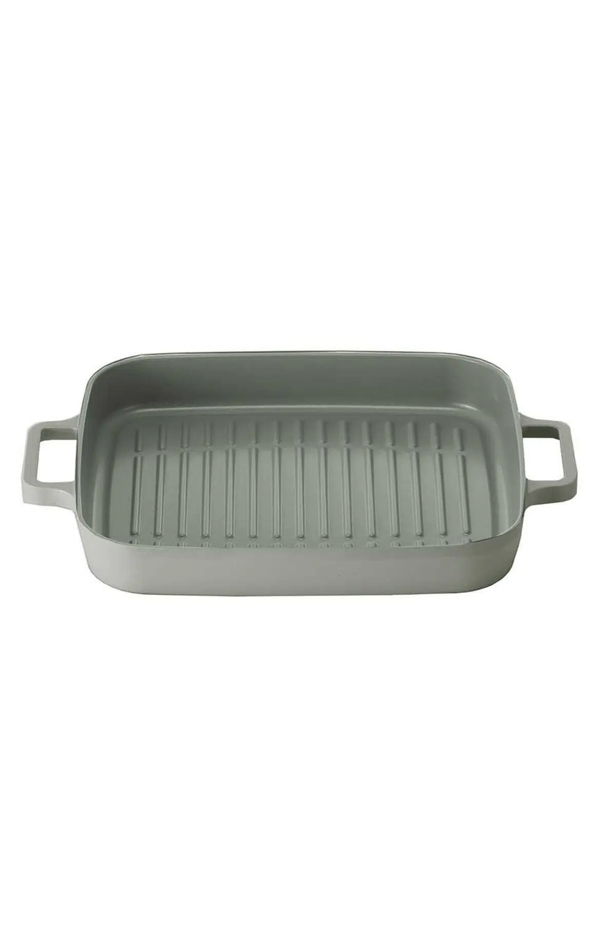 Neoflam FİKA DİKDÖRTGEN ALÜMİNYUM GRİLL TAVA 28 CM GRİ