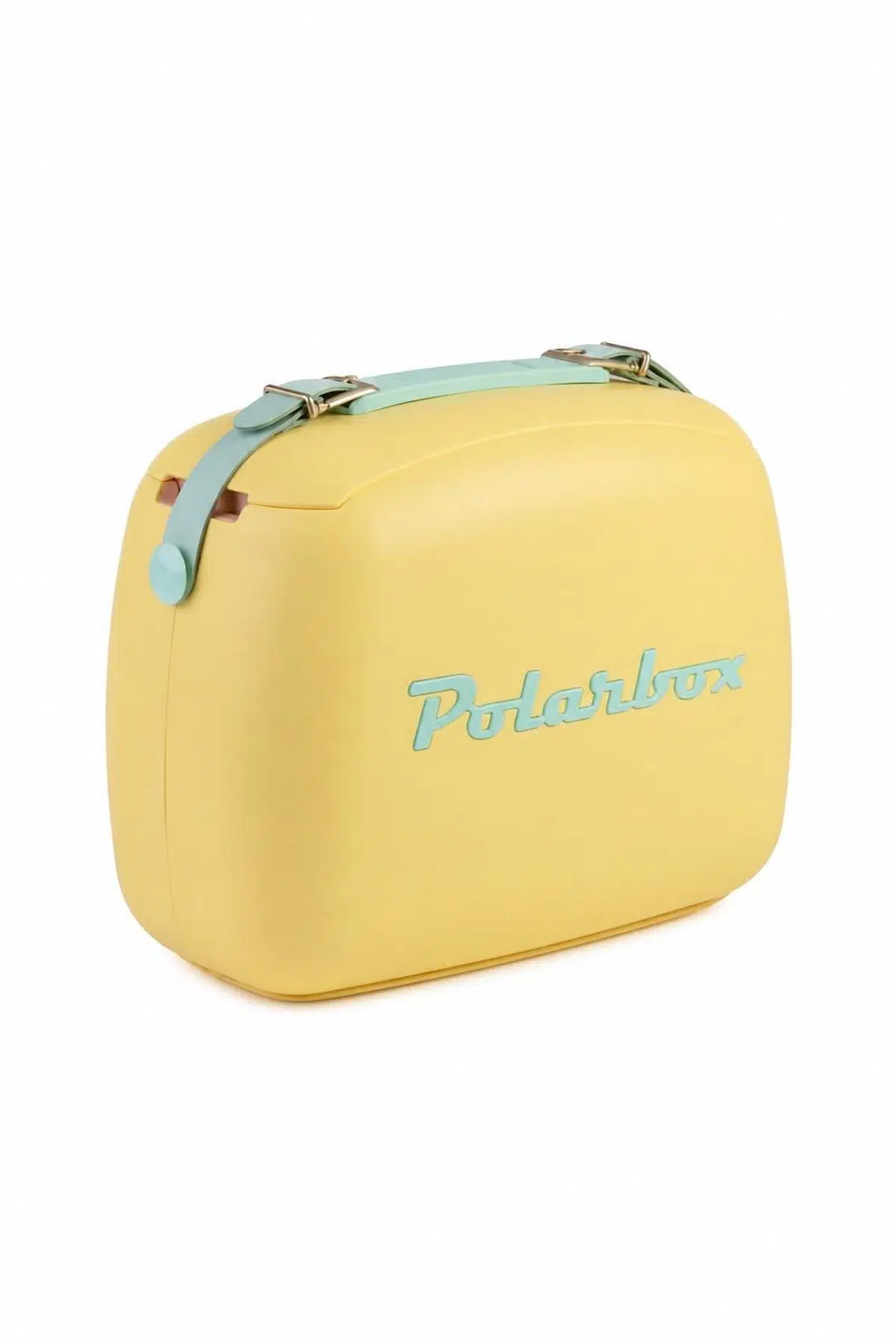 Polarbox Pop Deri Kayışlı Soğuk ve Sıcak Termos Çanta 6L Sarı & Su Yeşili