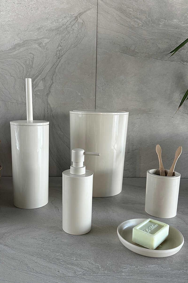 Primanova Flores 5 Parça Banyo Seti Bej