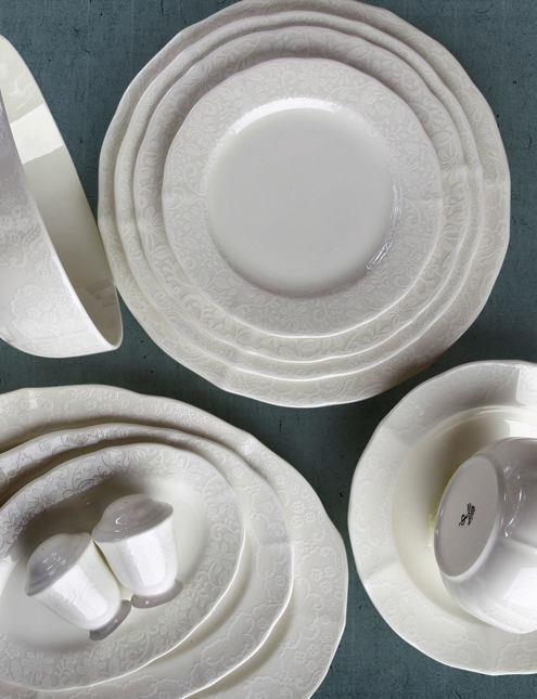 Prouna Marriage White 72 Parça Yemek Takımı