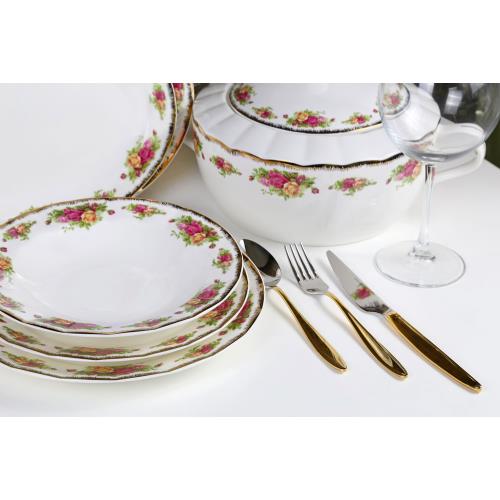 Santral 82 Parça 12 Kişilik Yemek Takımı Garden