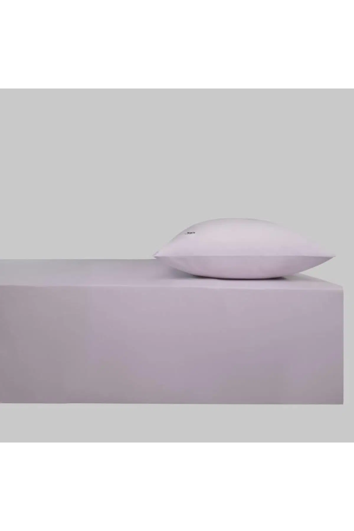 Sarev %100 Pamuk Çift Kişilik 180*200 cm 2 Adet Yastık Kılıflı Fitted Çarşaf Seti Lila
