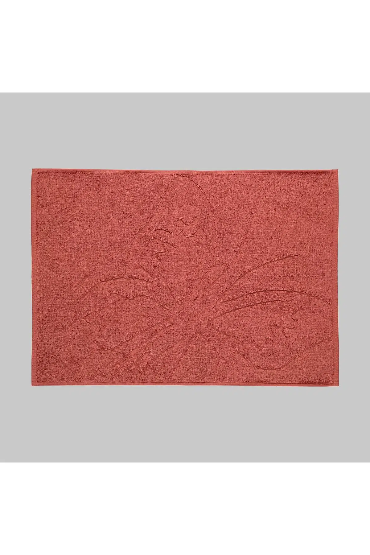 Sarev Eletra Ayak Havlusu 50*70 cm Kiremit