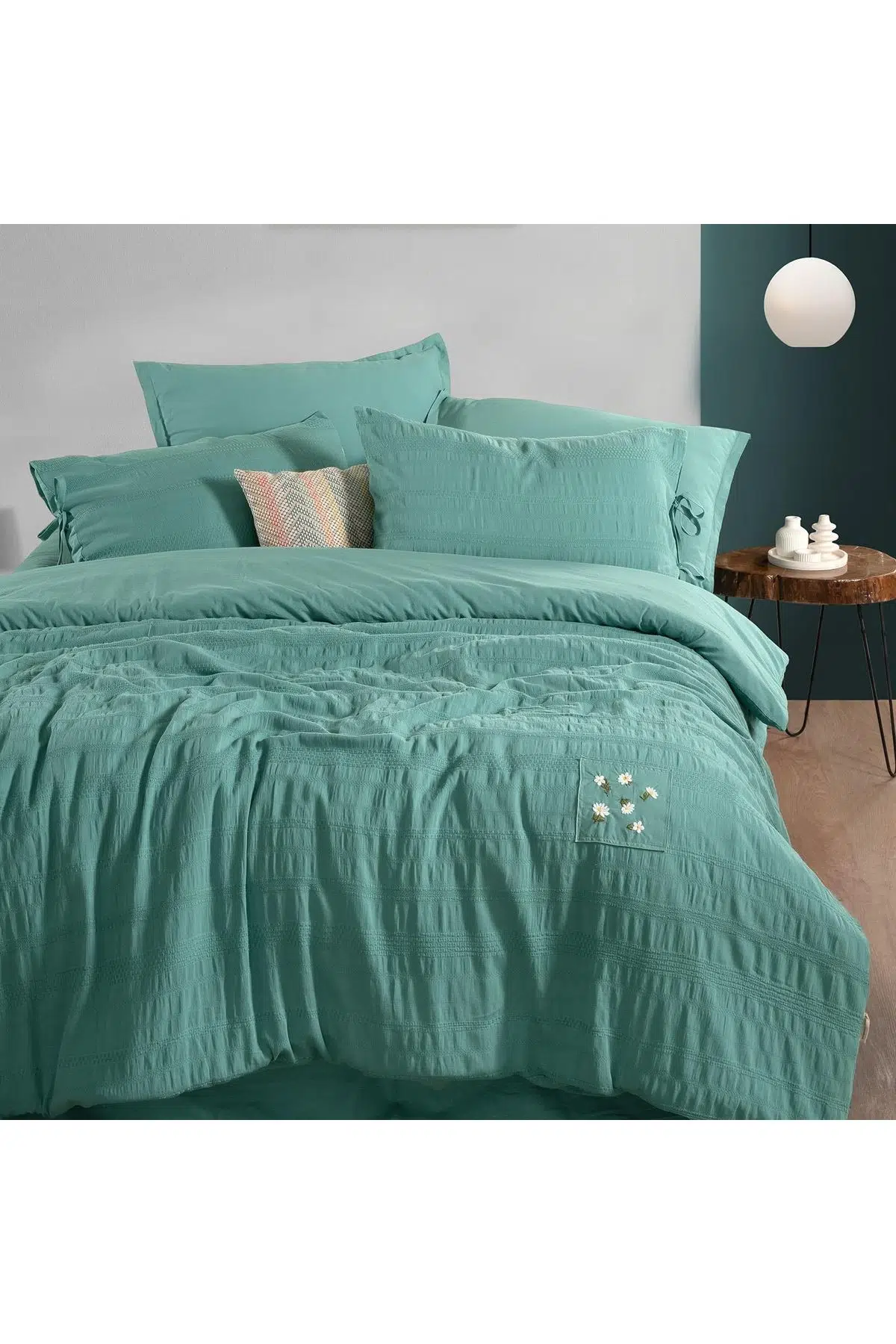Sarev Mood Comfort Candy Yeşil Çift Kişilik Nevresim Takımı
