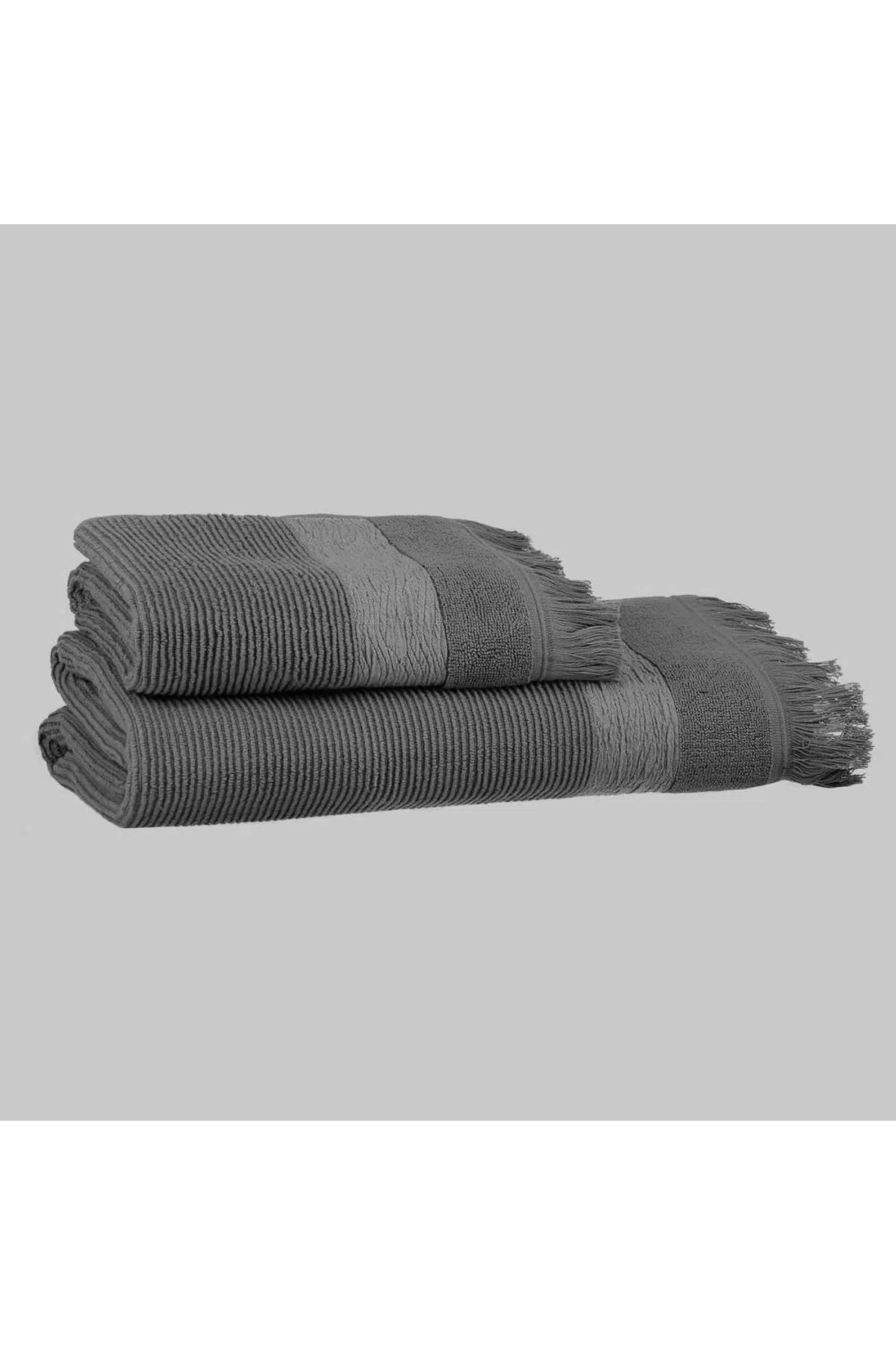 Sarev Street Antrasit %100 Pamuk Havlu 50*90 cm Antrasit