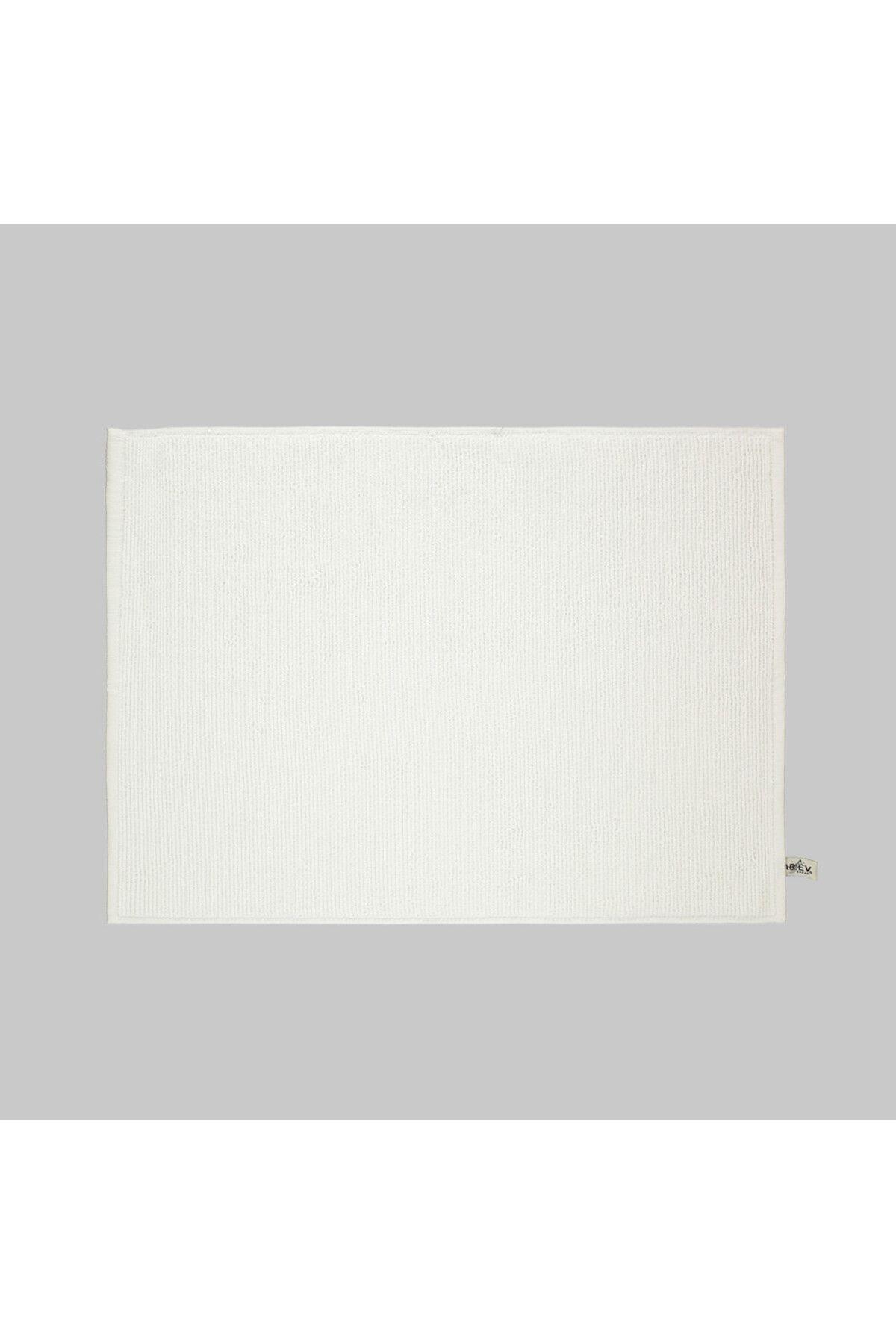Sarev Street Beyaz %100 Pamuk Ayak Havlusu 50*70 cm