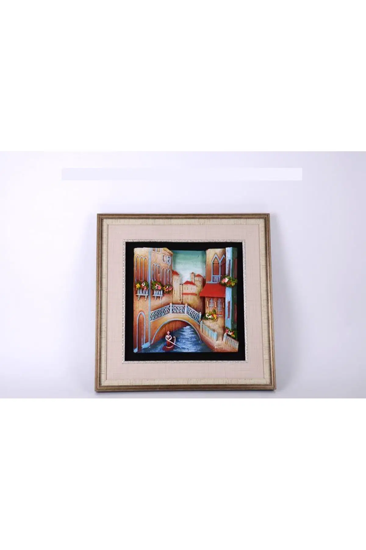 Seta 3D Tablo 153 Çerçeveli Asorti 50*7*50 Cm