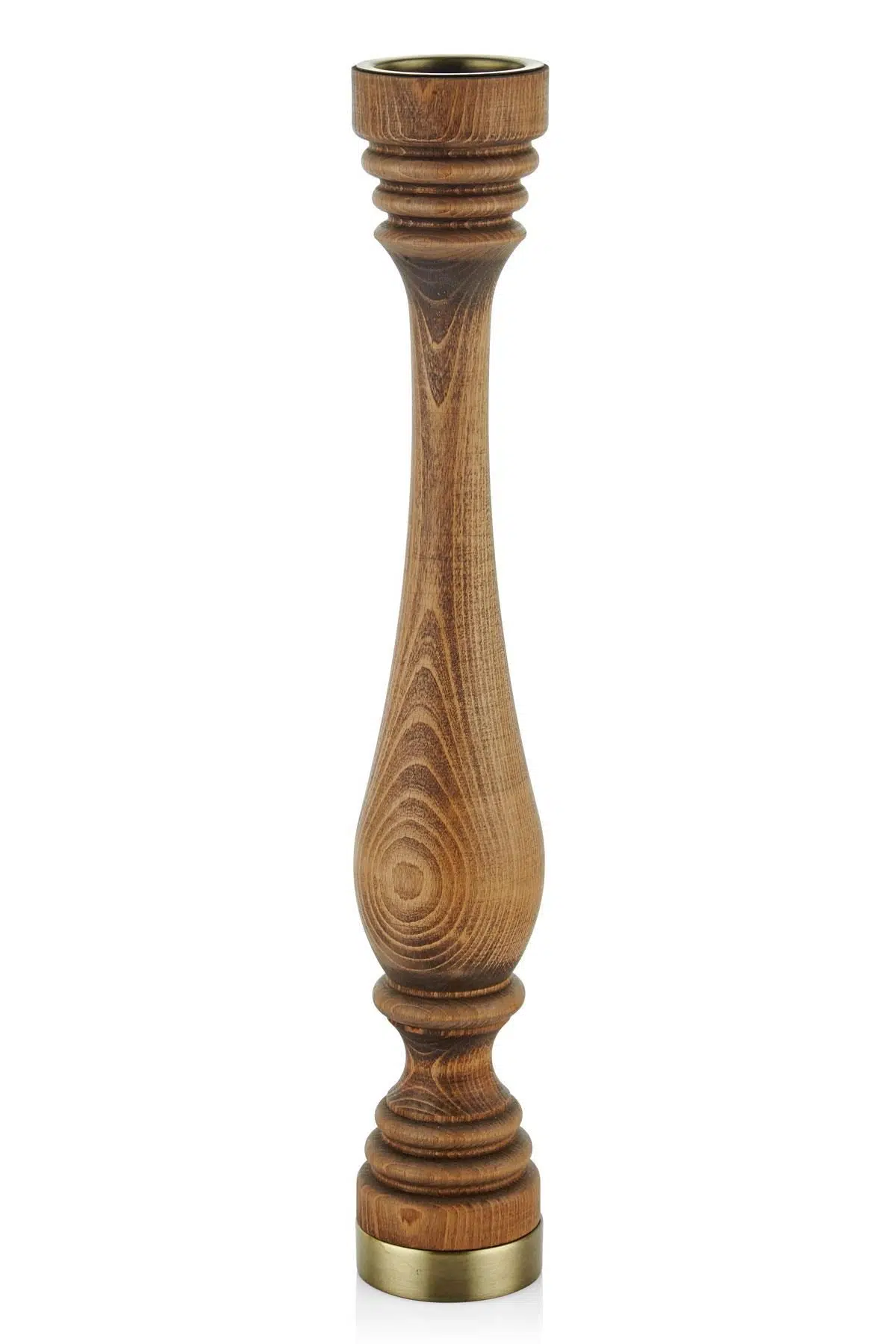 Seta Ahşap Petek Mumluk 9*9*58 Cm
