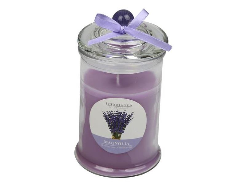 Seta Aroma Mum Kokulu Cam Şişe Büyük Lavender 16*9*9Cm