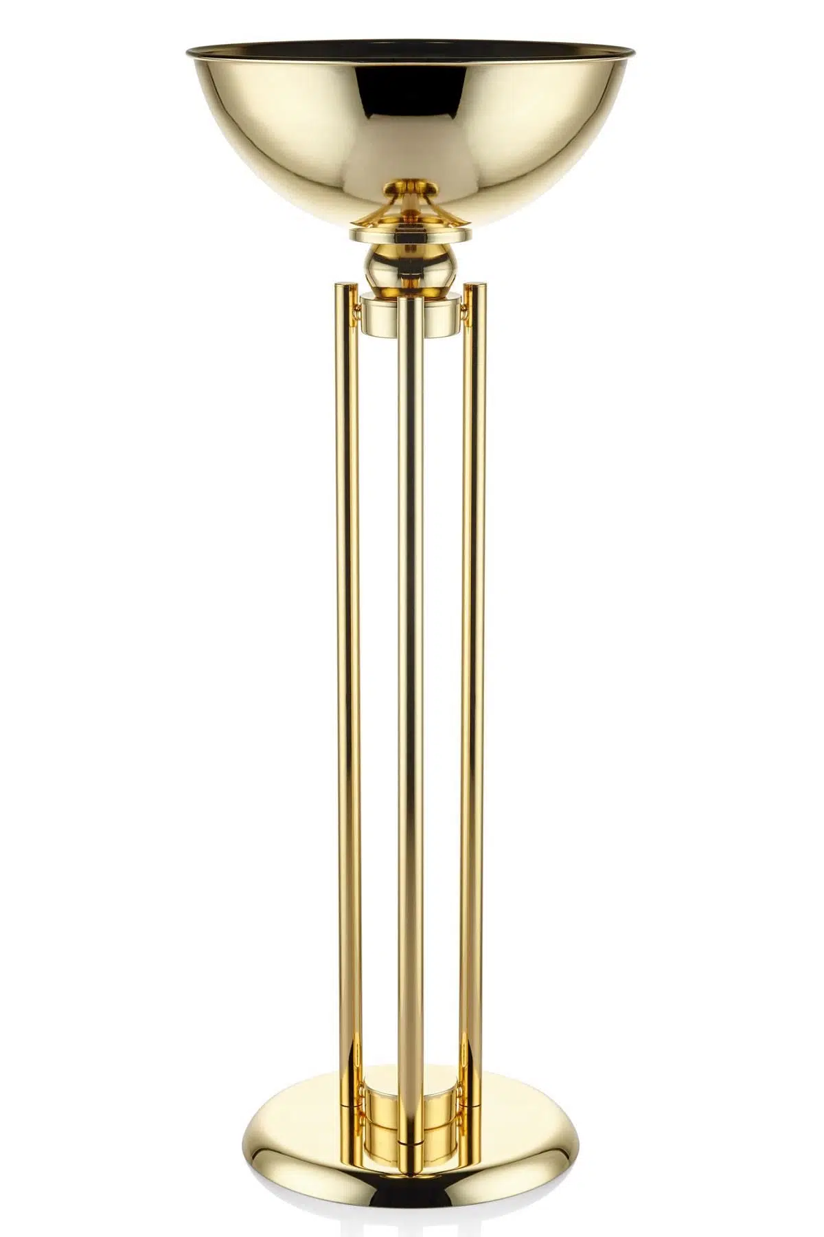 Seta Ayaklı Saksılık Gold 30*30*100 Cm