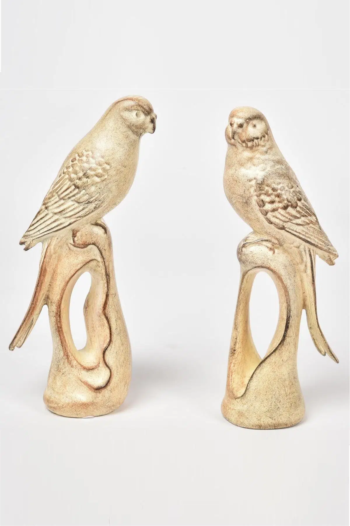 Seta Biblo Eskitme Ahşap Görünümlü Kuş 5X19 Cm