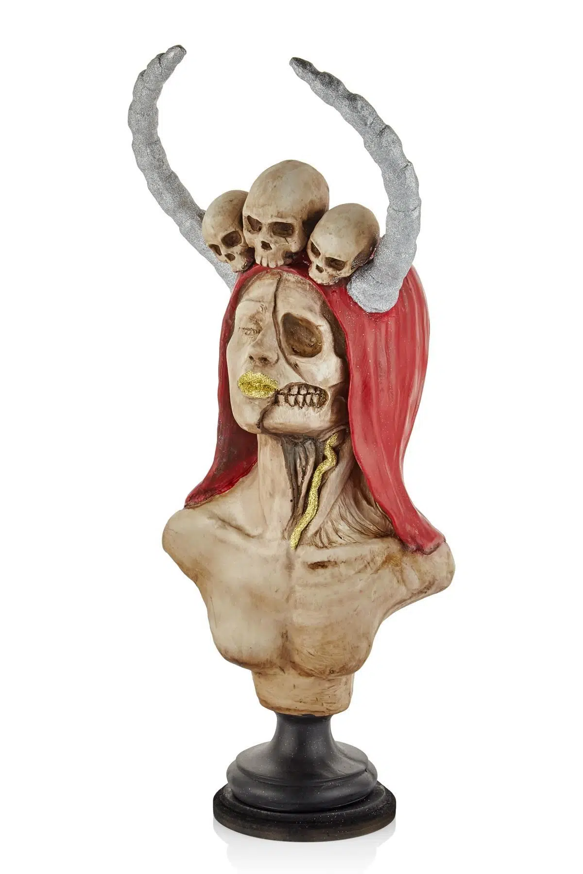 Seta Biblo Kırmızı Saçlı İskelet Kadın 18*26*59 Cm