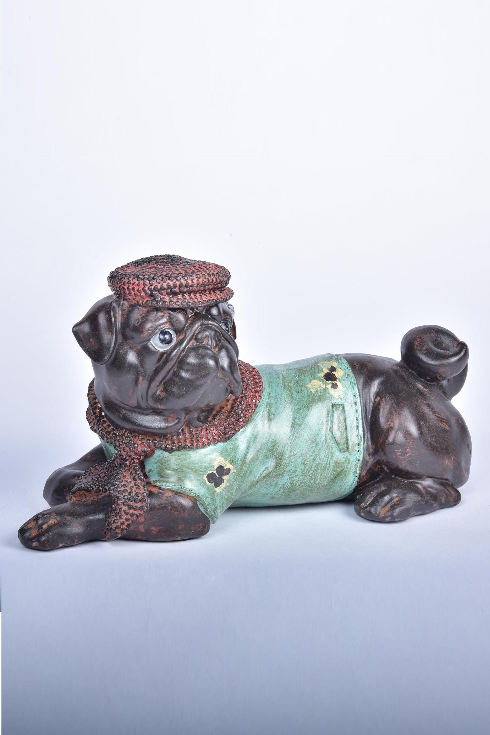 Seta Biblo Köpek Yatan Kırmızı Şapka 25X12X15