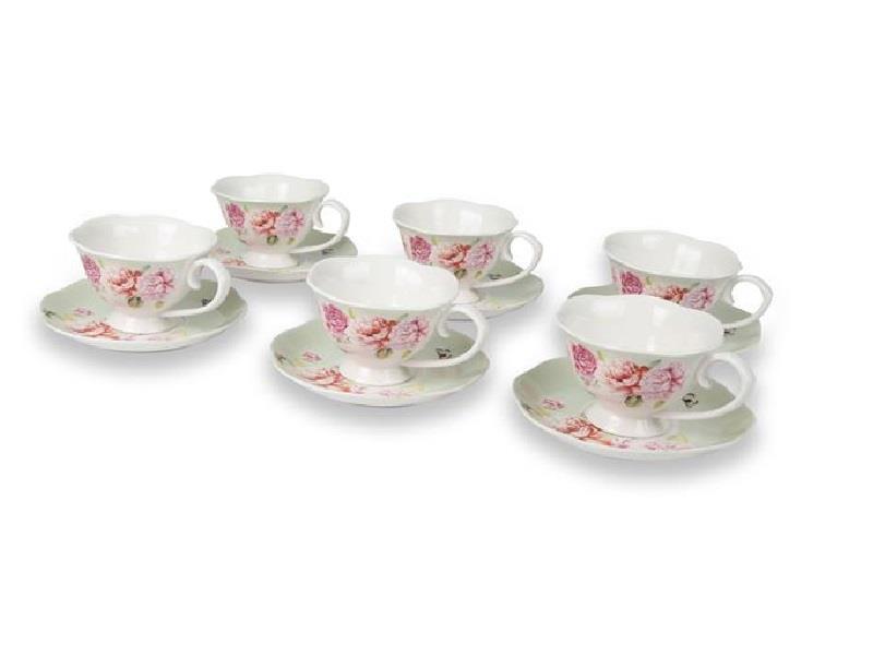 Seta Çay Fincan Tk Bouquet 220Cc 6Lı