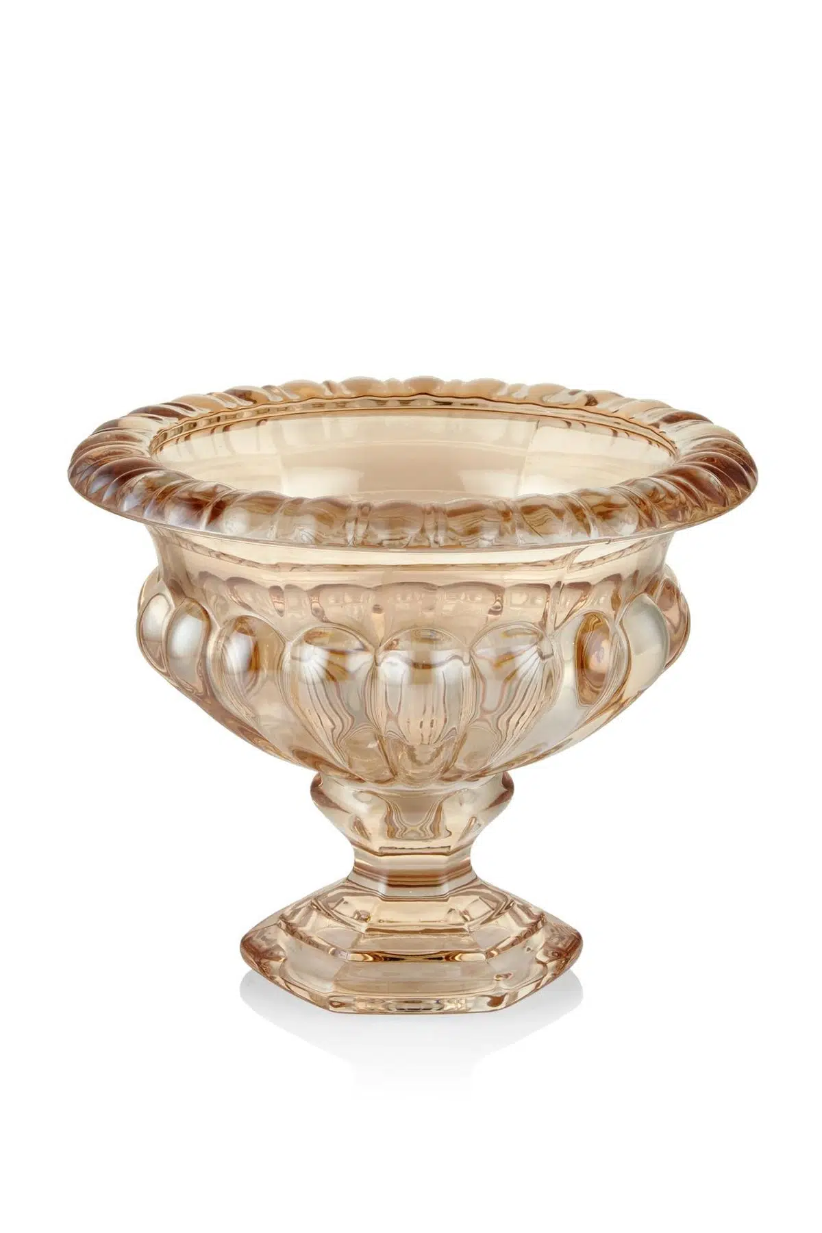 Seta Crystal Amber Meyvelik Dilimli Küçük 20*20*26 Cm