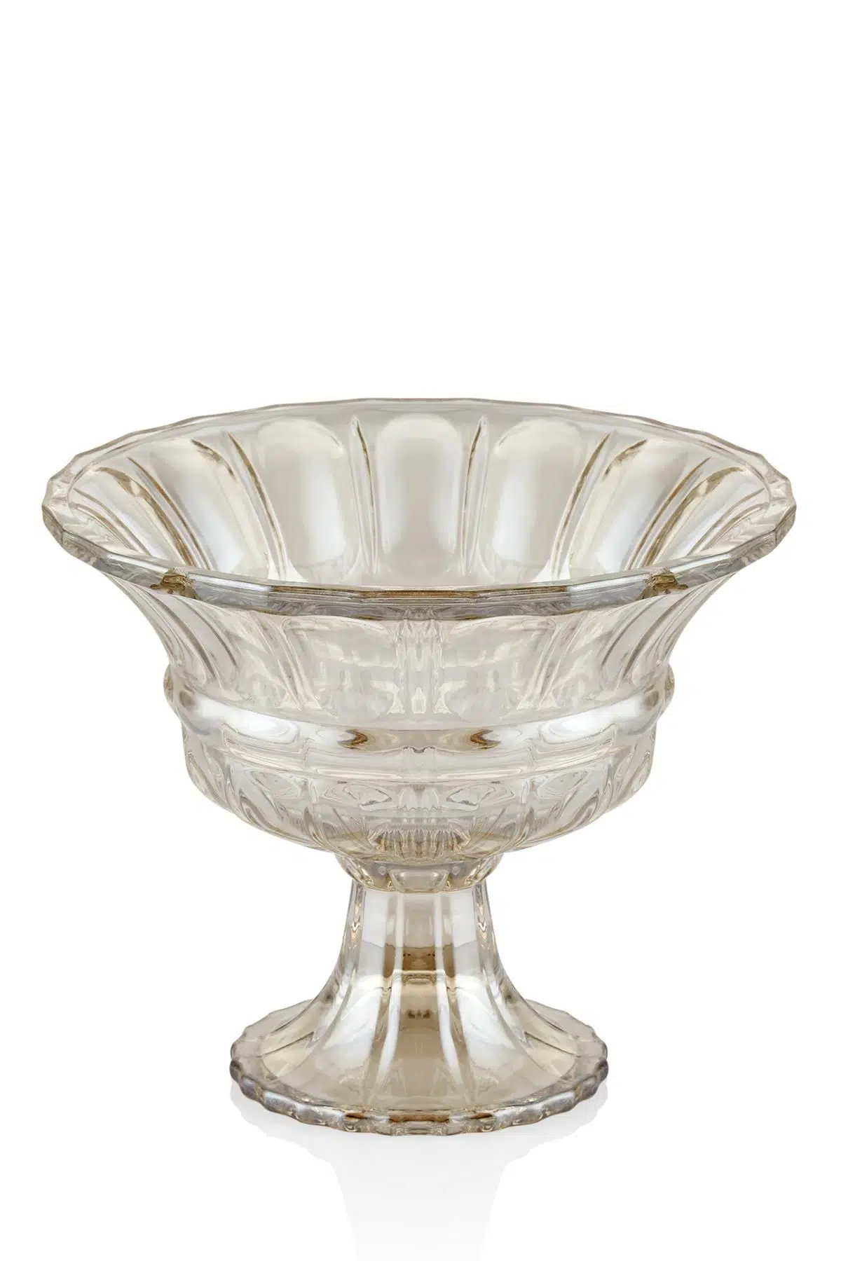 Seta Crystal Bronz Mını Ayaklı Kase 13*11 Cm