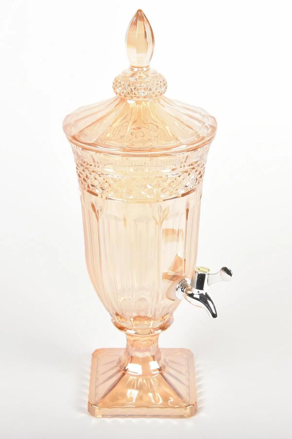 Seta Crystal Cam Limonatalık Amber 16*16*46 Cm