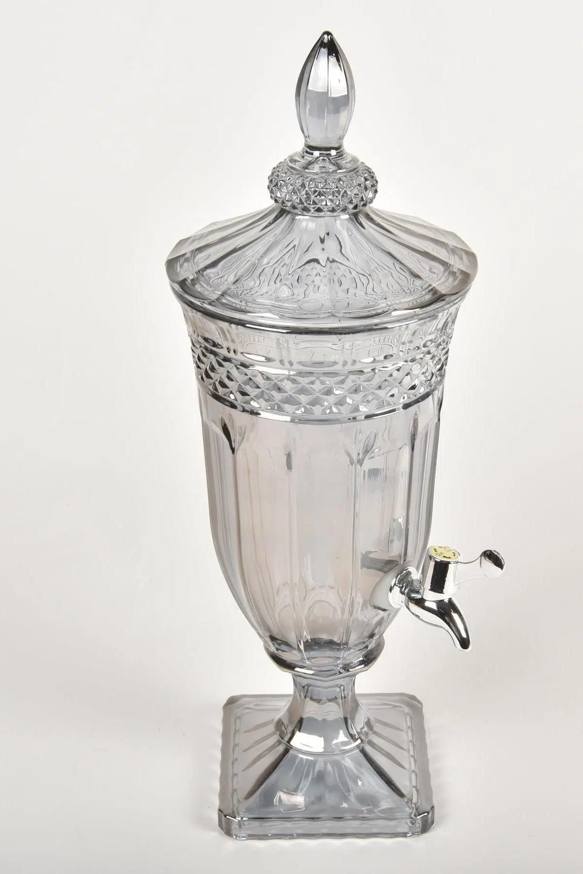 Seta Crystal Cam Limonatalık Gri 16*16*46 Cm
