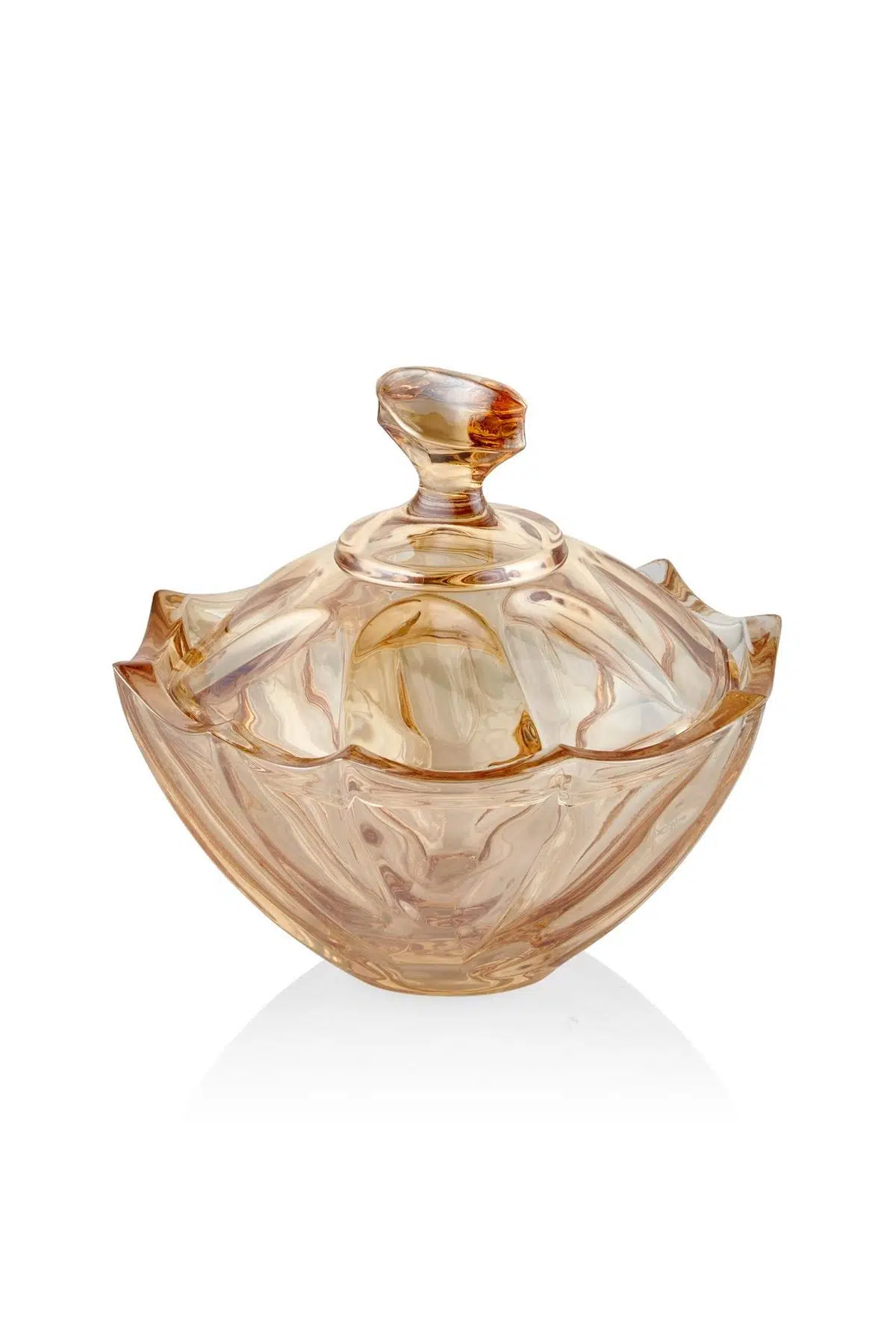 Seta Crystal Şekerlik Amber 16X18 Cm