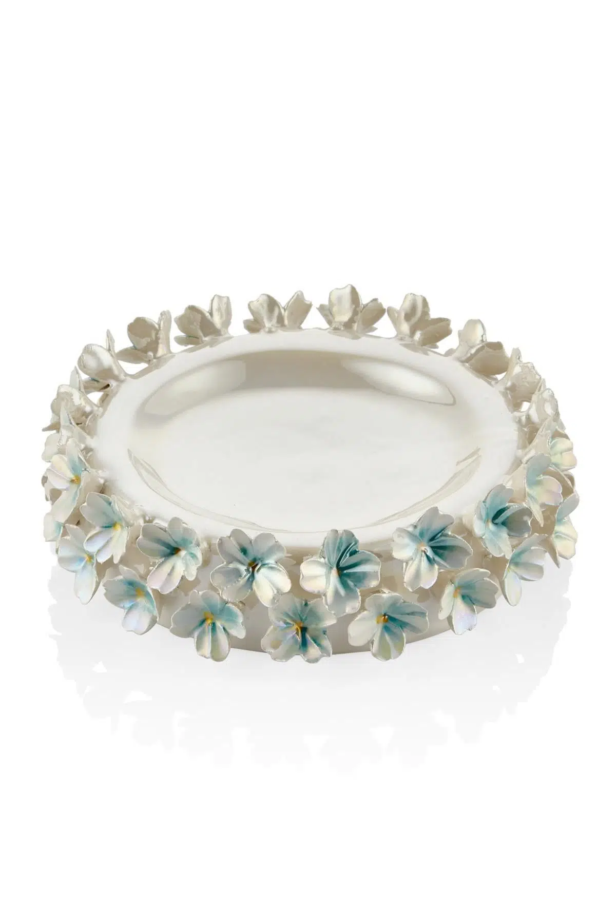 Seta Diamond Turkuaz Geniş Mumluk 4X17 Cm