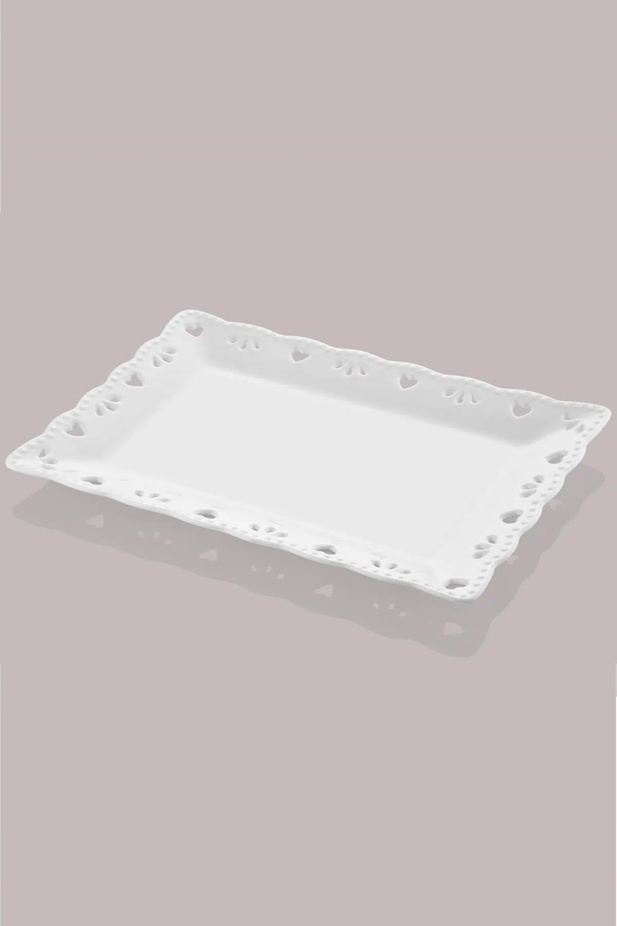Seta Doıly Kayık Tabak 2 Li M 30X20X2Cm
