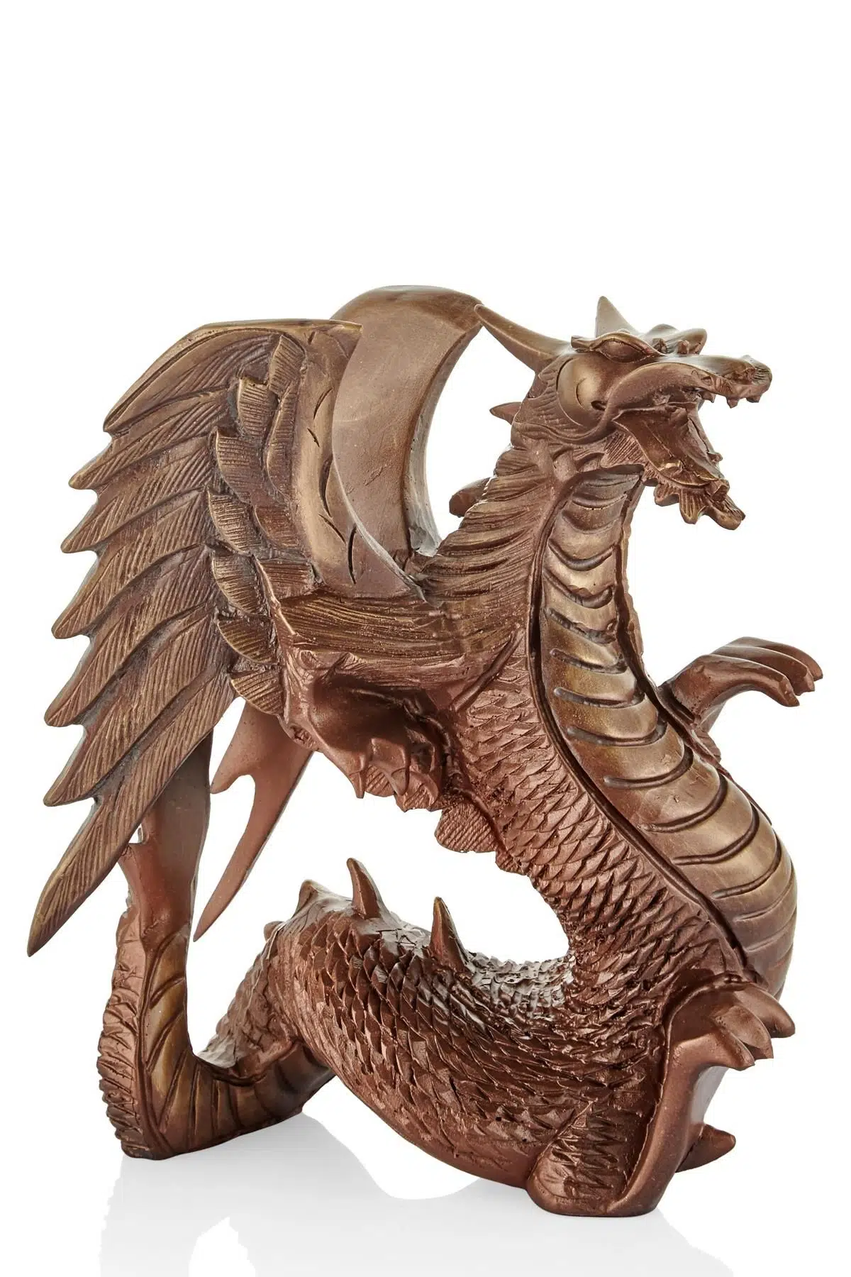 Seta Ejderha Bronz 22*18*25 Cm