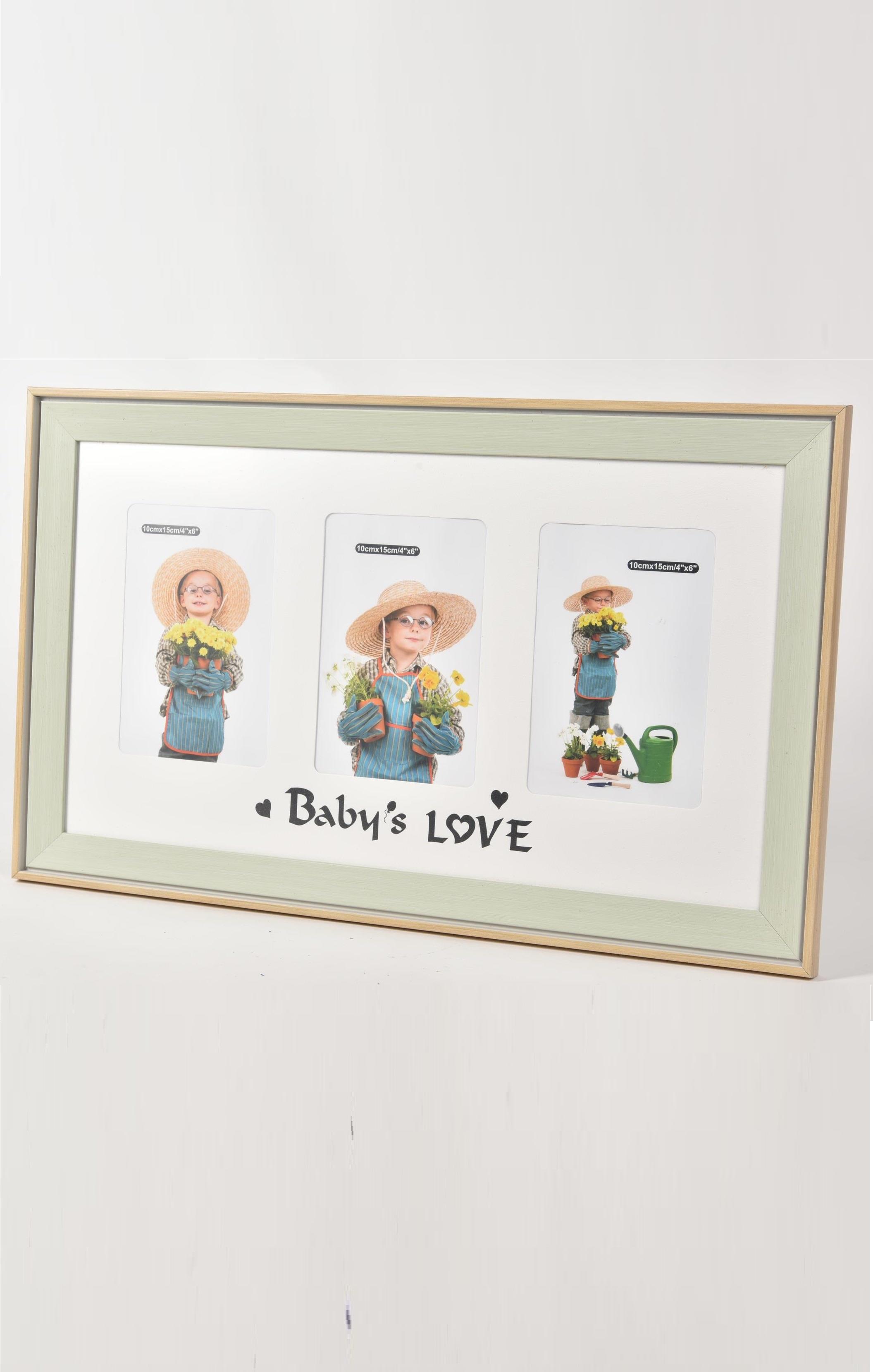 Seta Frame 2Li Kalpli Fotoğraf Çerçevesi Pastel Green
