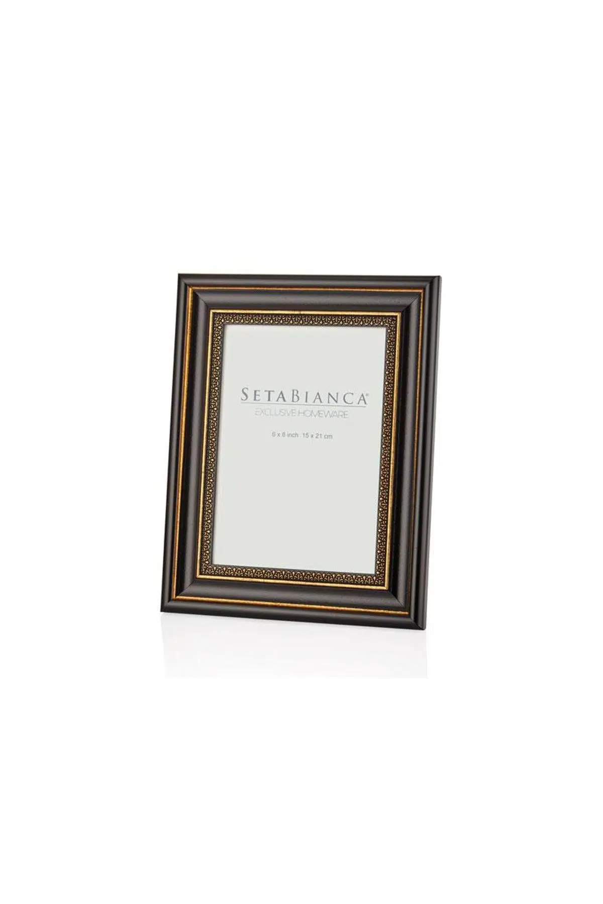Seta Frame Black Gold Lace 15*20 Cm