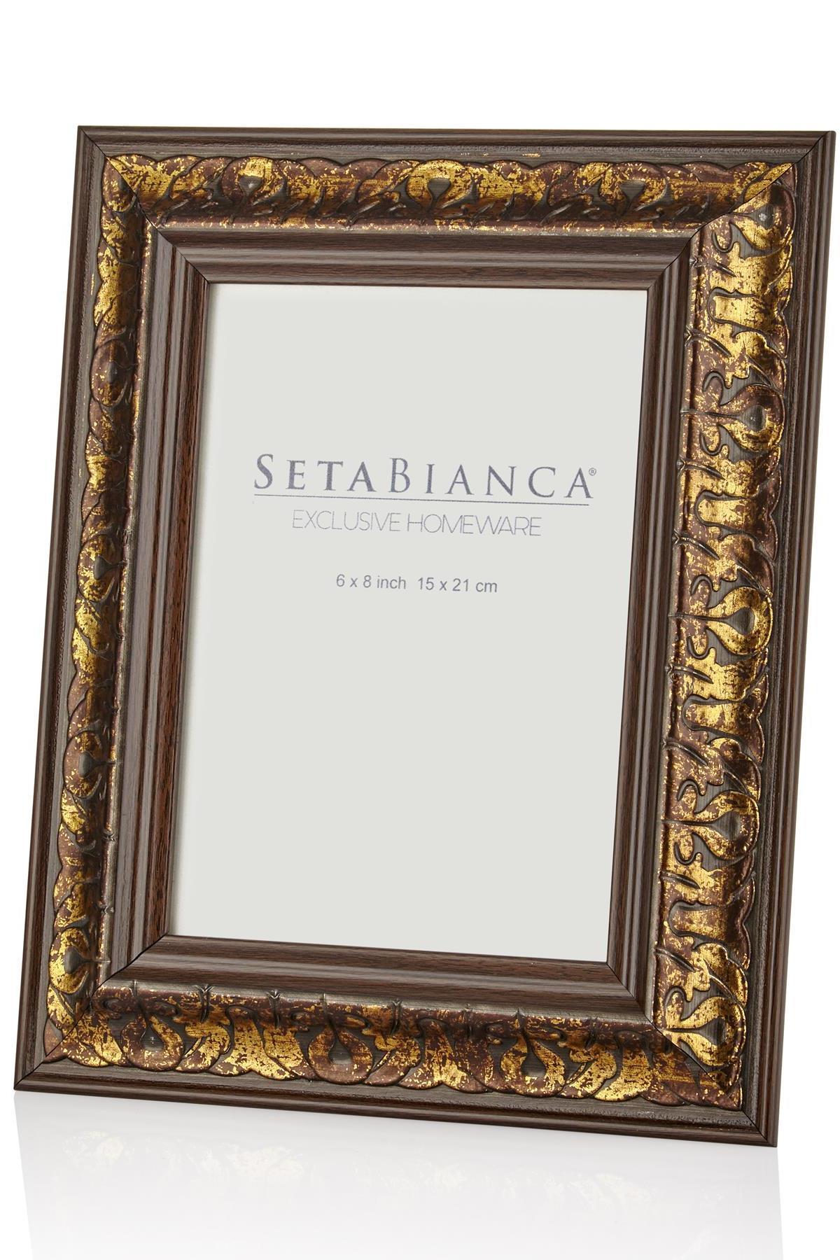 Seta Frame Engraved Gold 15*20 Cm
