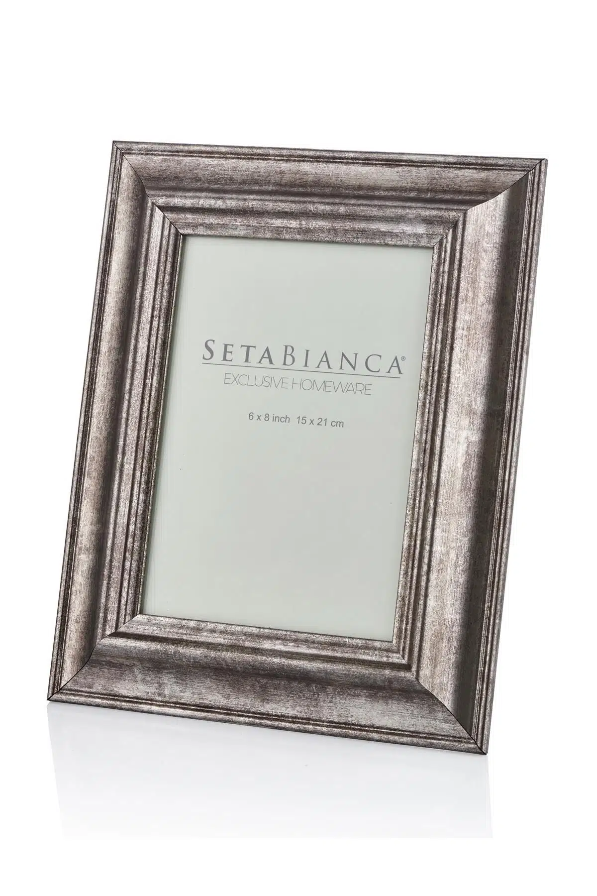 Seta Frame Modern Burnıshed Gray 15*20 Cm