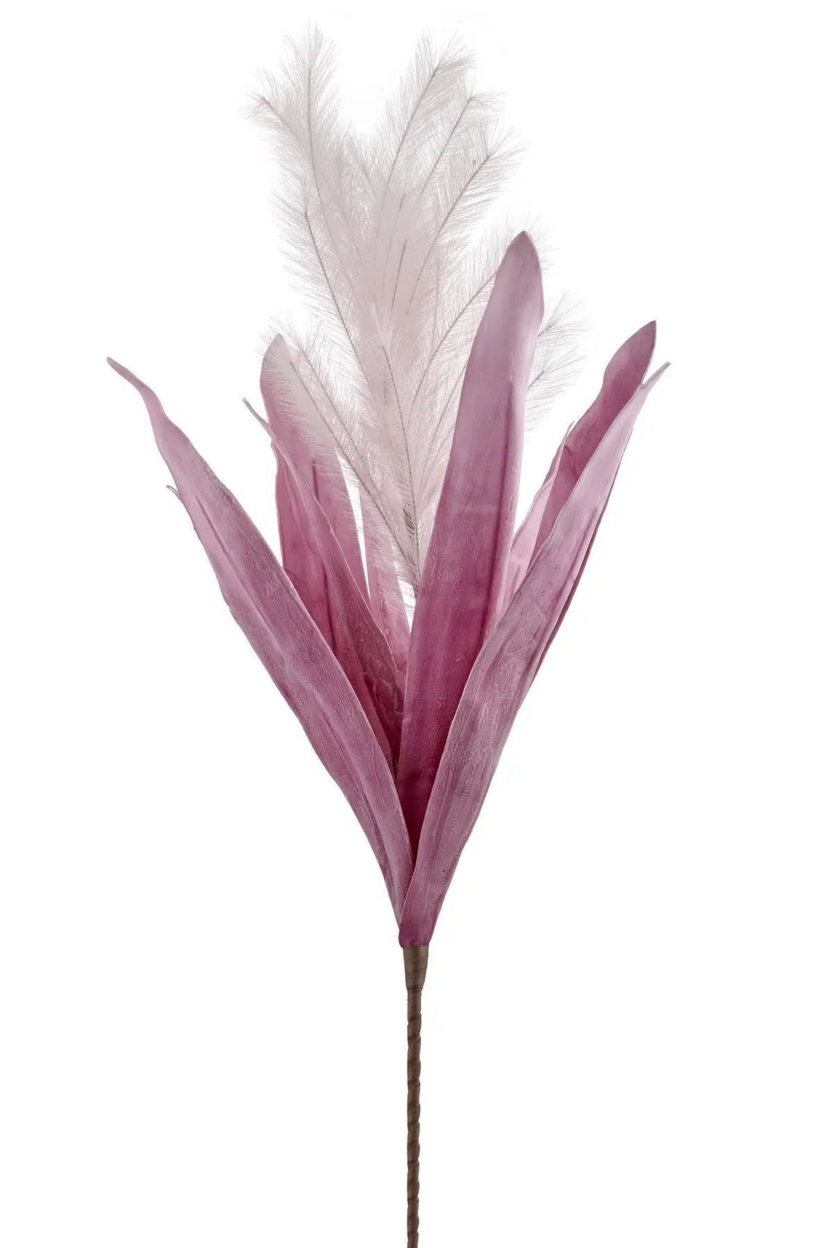 Seta Fw Pembe Tüy Yaprak 112 Cm